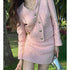 Tweed Co-ord Sets Of Crop Blazer and Mini Skirts